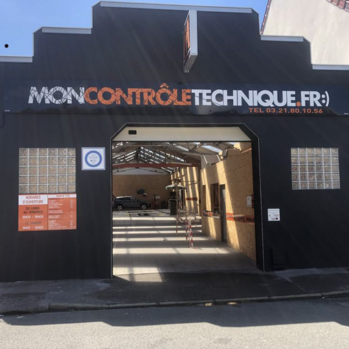 Centre de controle technique MON CONTRÔLE TECHNIQUE D'OUTREAU situé proche de OUTREAU, 62230